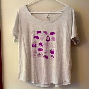 Modcloth hedgehog shirt